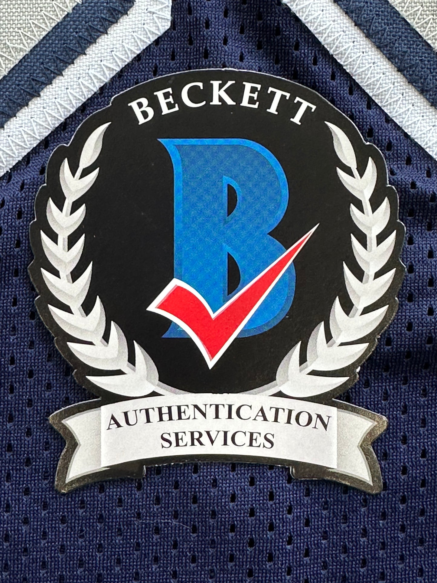 DREW PEARSON DALLAS COWBOYS SIGNED BLUE JERSEY w/HOF 21 Inscription BAS