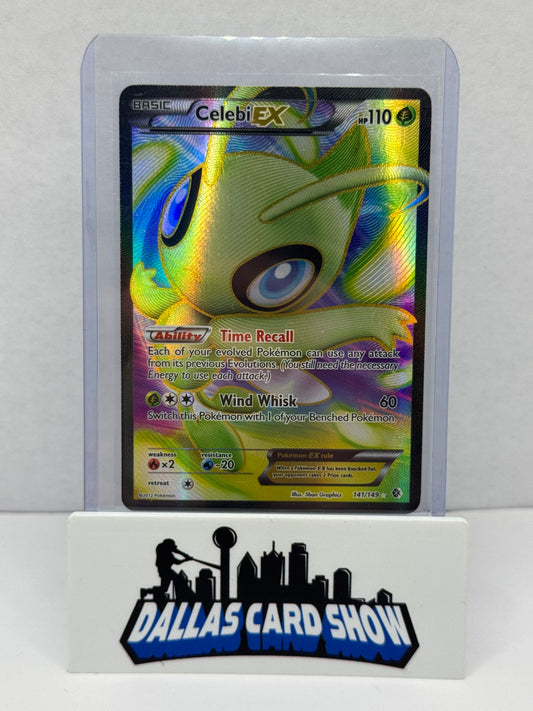 2012 Pokemon - Celebi EX (Full Art) - 141/149 Boundaries Crossed