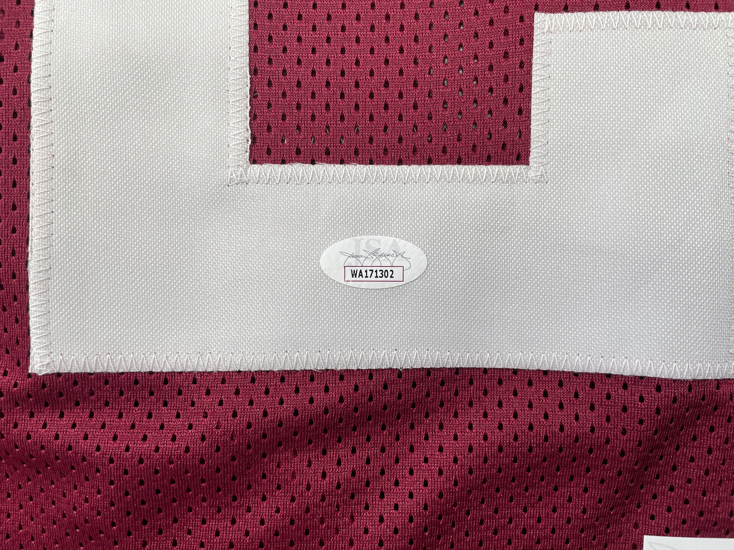 BILLY SIMS Oklahoma OU Sooners SIGNED JERSEY Detriot Lions XL w/78 HEISMAN JSA