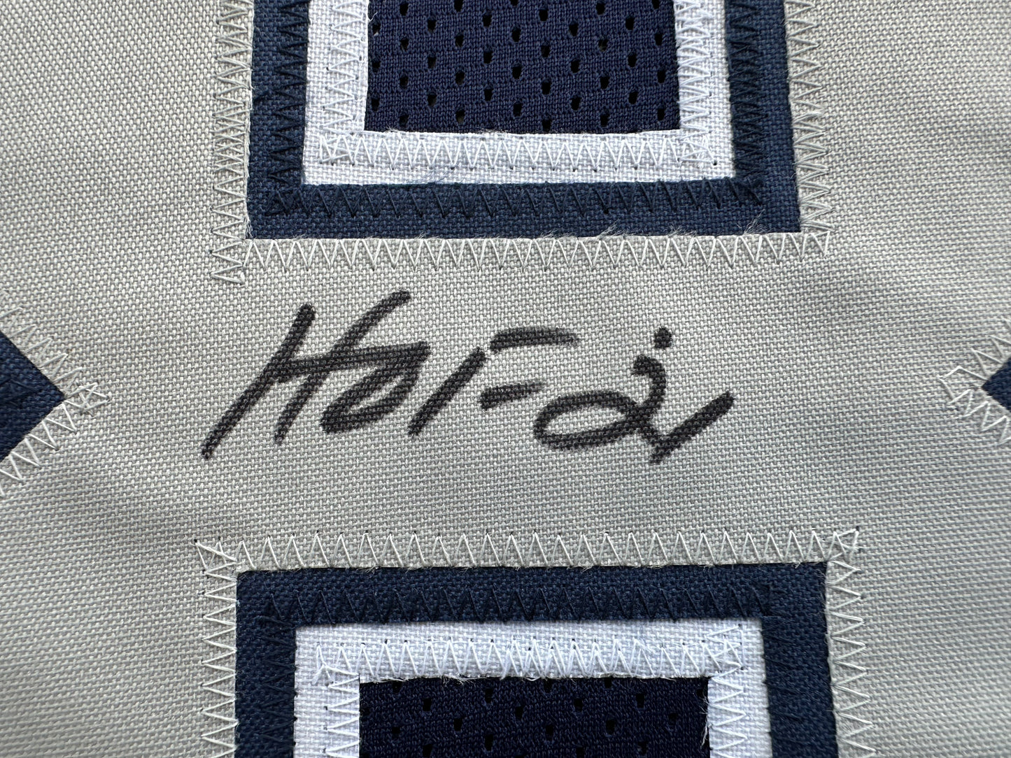 DREW PEARSON DALLAS COWBOYS SIGNED BLUE JERSEY w/HOF 21 Inscription BAS