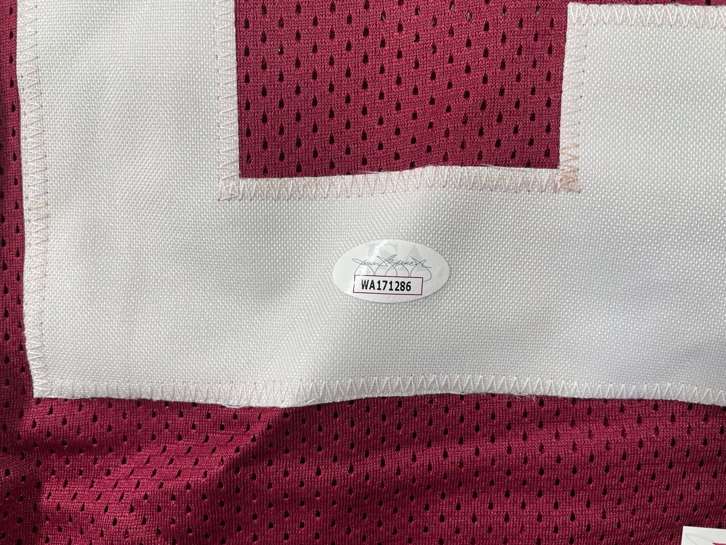 BILLY SIMS Oklahoma OU Sooners SIGNED JERSEY Detriot Lions XL w/78 HEISMAN JSA