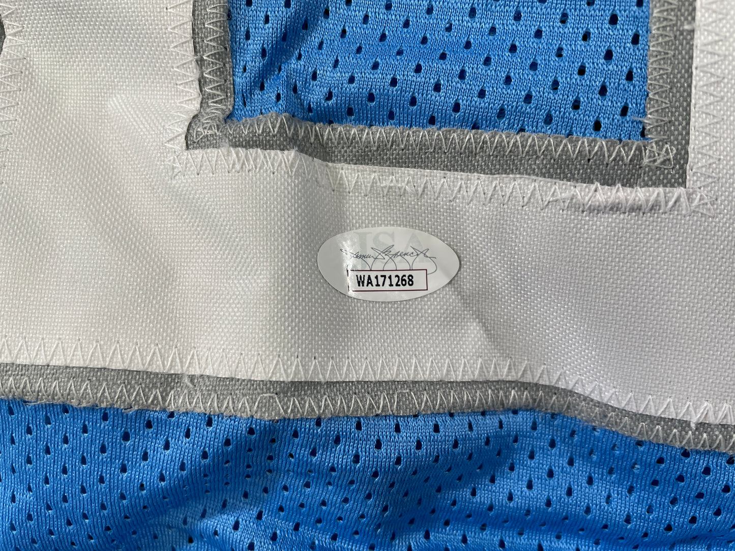 BILLY SIMS DETROIT LIONS SIGNED JERSEY Oklahoma OU Sooners XL w/80 ROY JSA COA