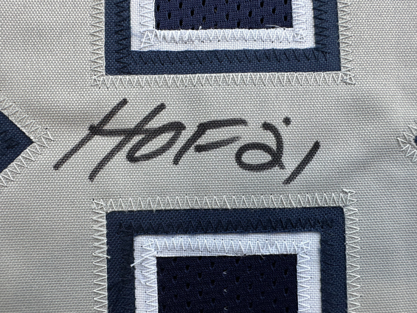 DREW PEARSON DALLAS COWBOYS SIGNED BLUE JERSEY w/HOF 21 Inscription BAS