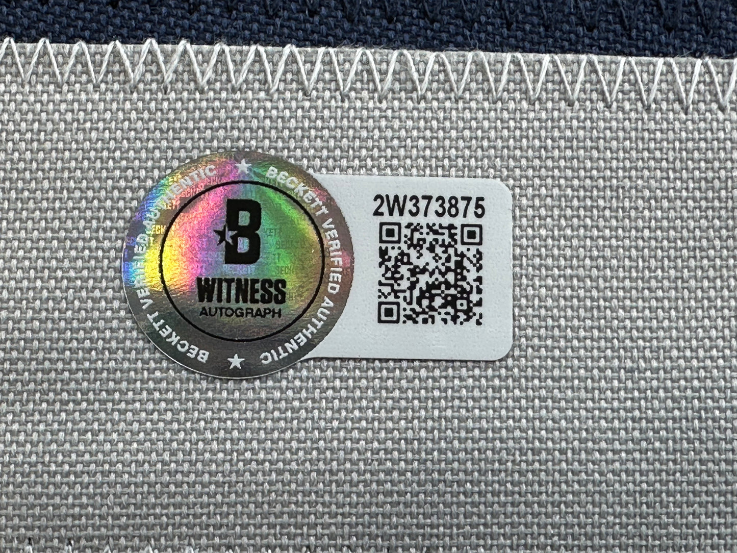 DREW PEARSON DALLAS COWBOYS SIGNED BLUE JERSEY w/HOF 21 Inscription BAS