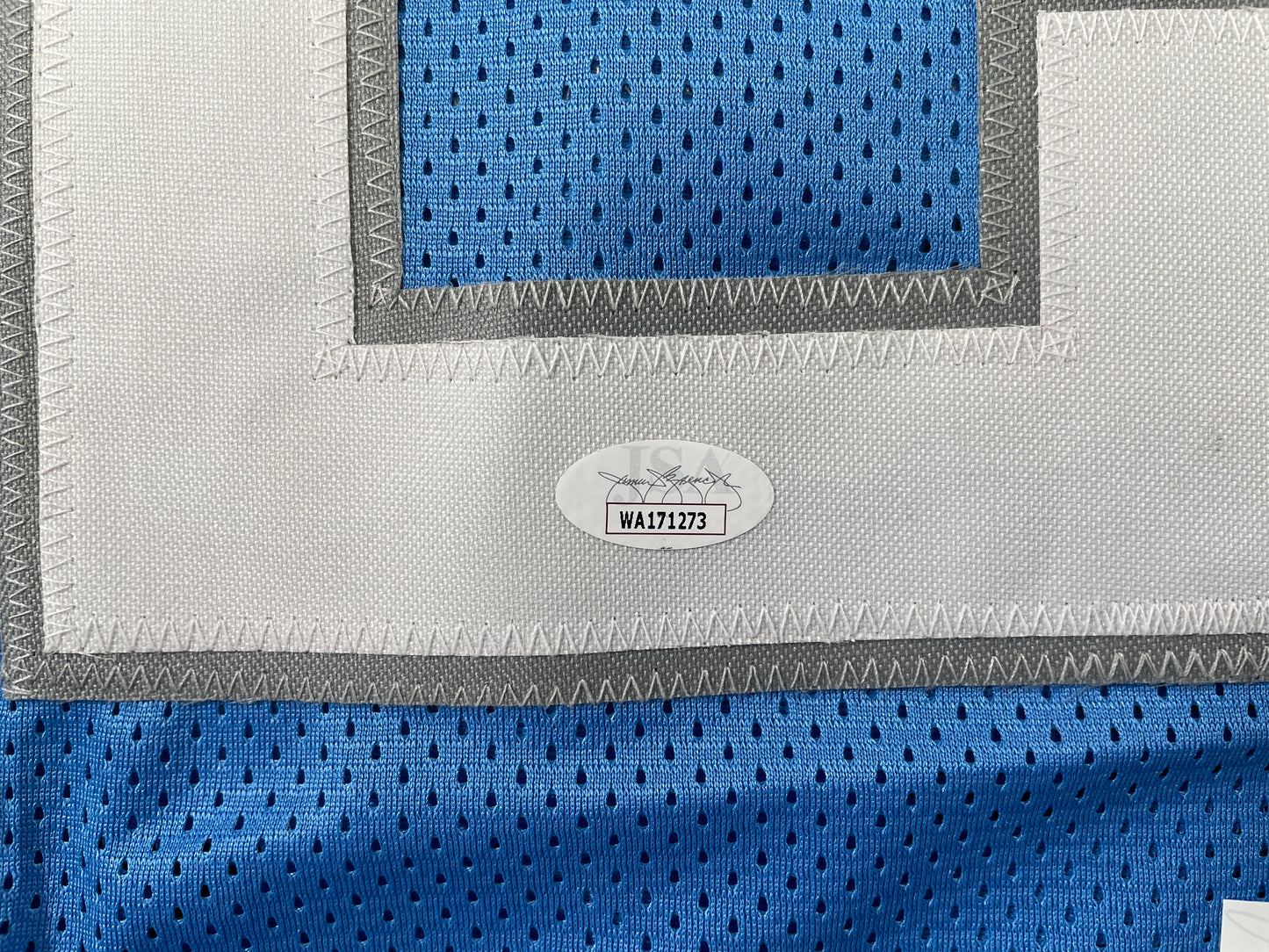 BILLY SIMS DETROIT LIONS SIGNED JERSEY Oklahoma OU Sooners XL w/80 ROY JSA COA