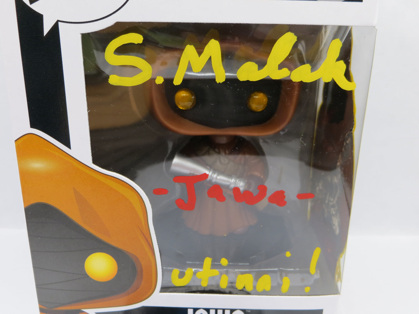 SUSANNA MALAAK SIGNED TONE RODRIGUEZ STEKCHED FUNKO POP JAWA STAR WARS BAS