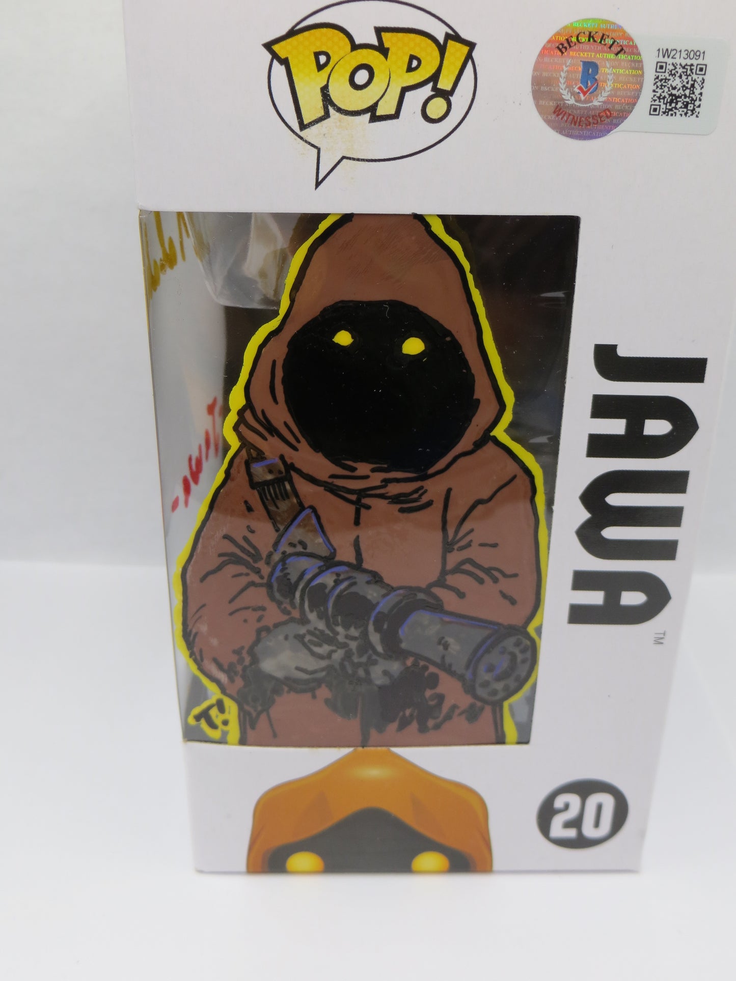 SUSANNA MALAAK SIGNED TONE RODRIGUEZ STEKCHED FUNKO POP JAWA STAR WARS BAS