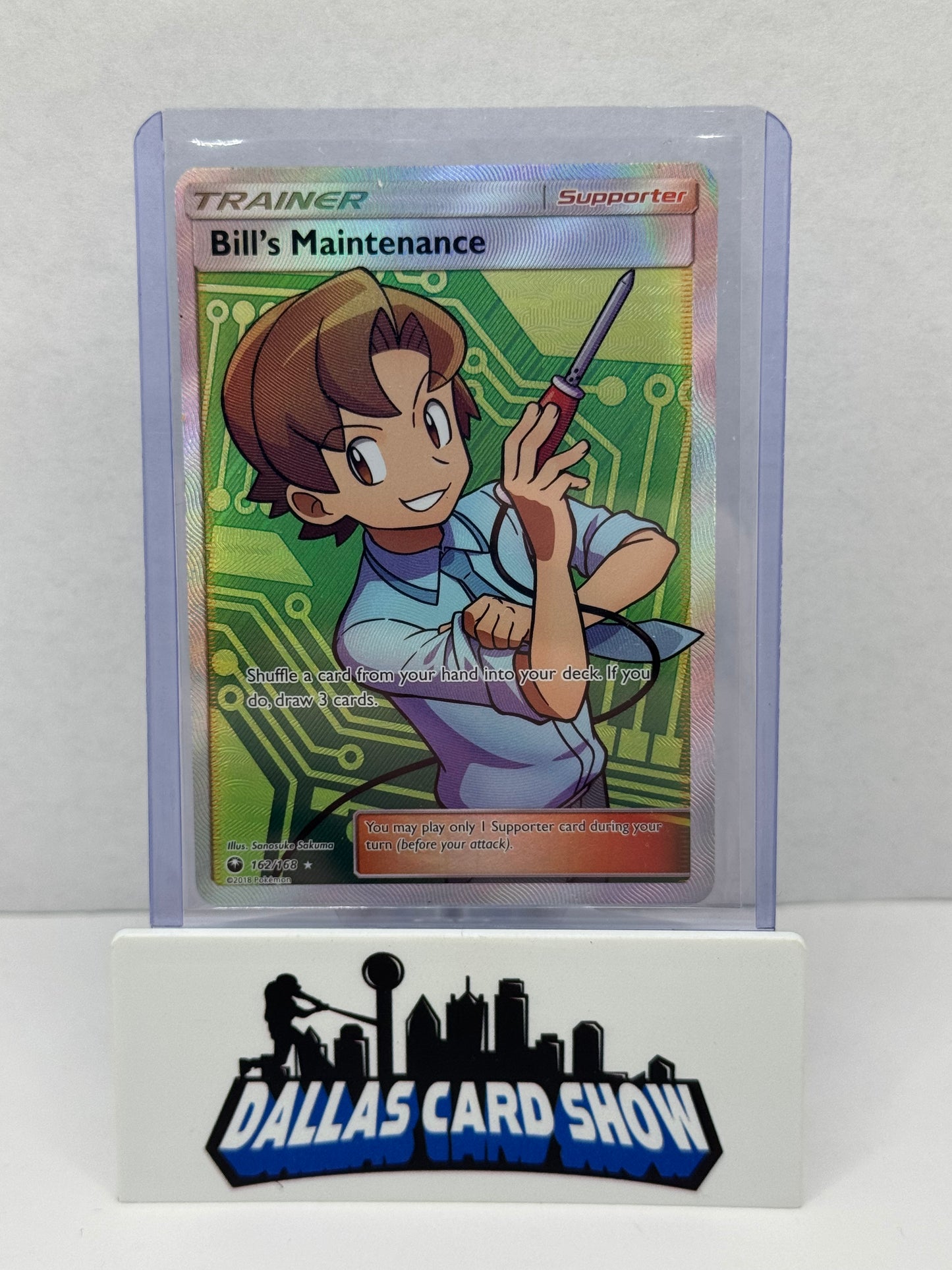 2018 Pokemon - Bill's Maintenance (Full Art) - 162/168 Celestial Storm