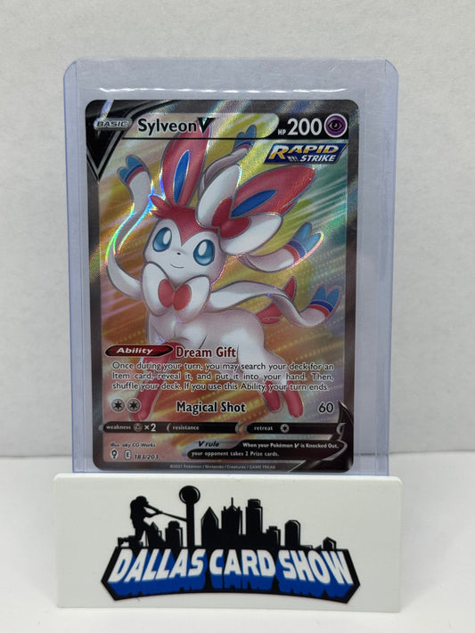 2021 Pokemon - Sylveon V (Full Art) - 183/203 Evolving Skies
