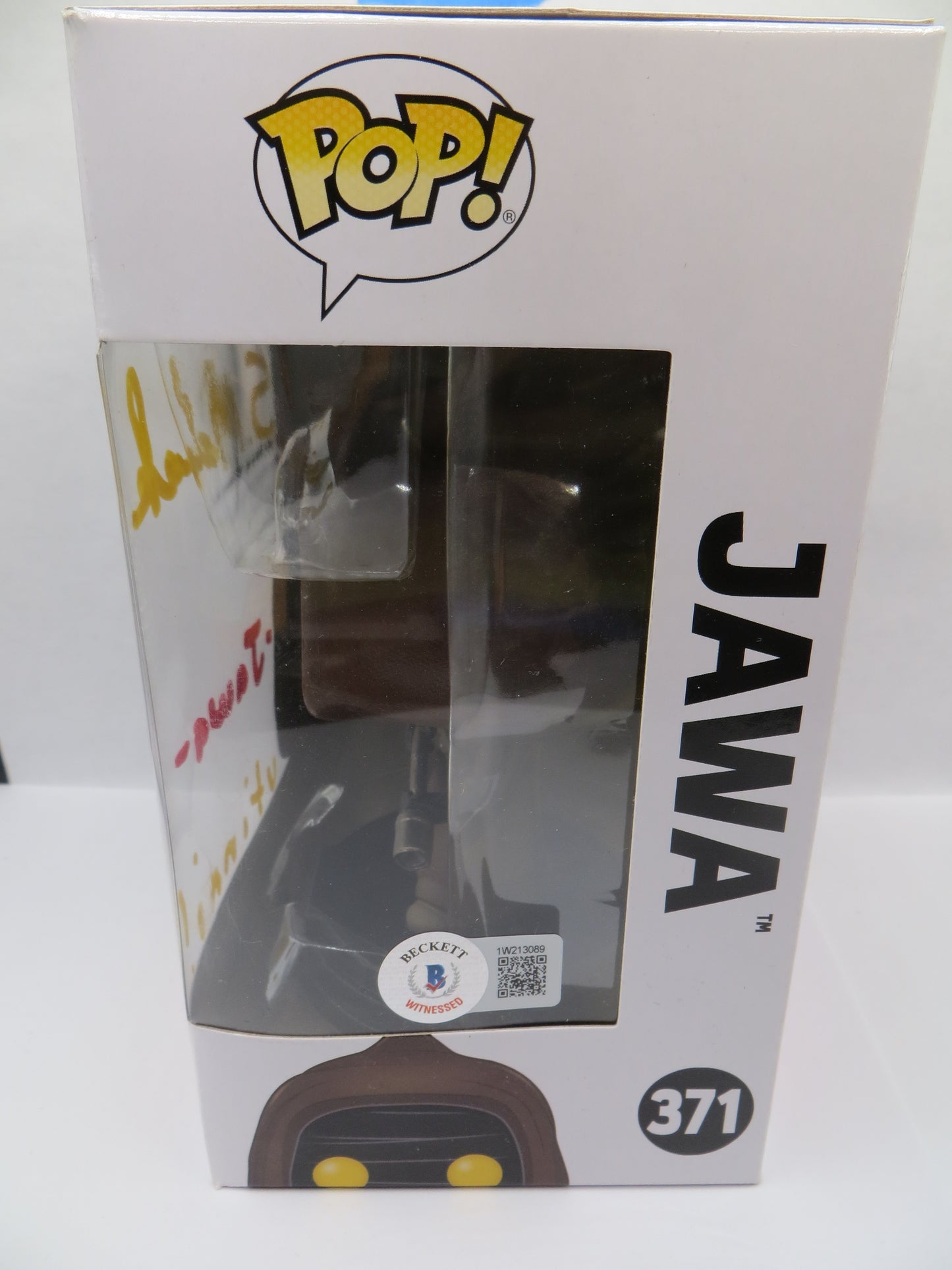 SUSANNA MALAAK SIGNED FUNKO POP JAWA STAR WARS w/Jawa & utinni! BAS COA