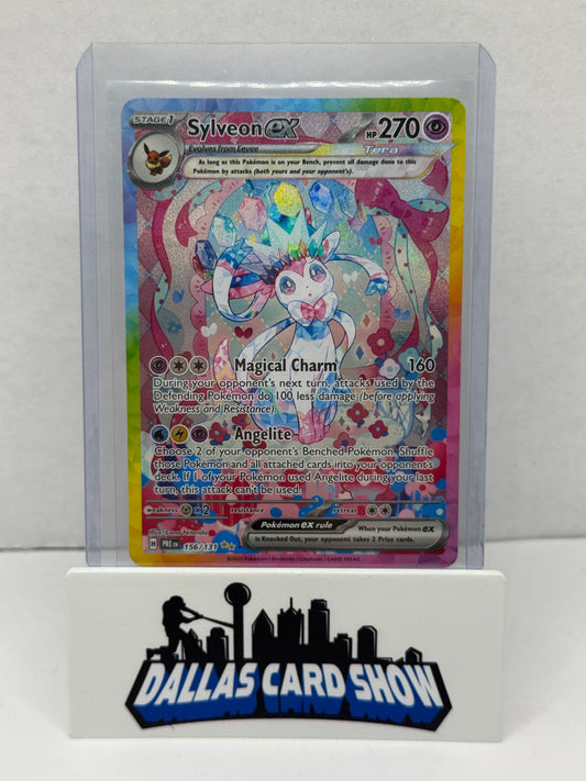 2025 Pokemon - Sylveon ex SIR - 156/131 Prismatic Evolutions
