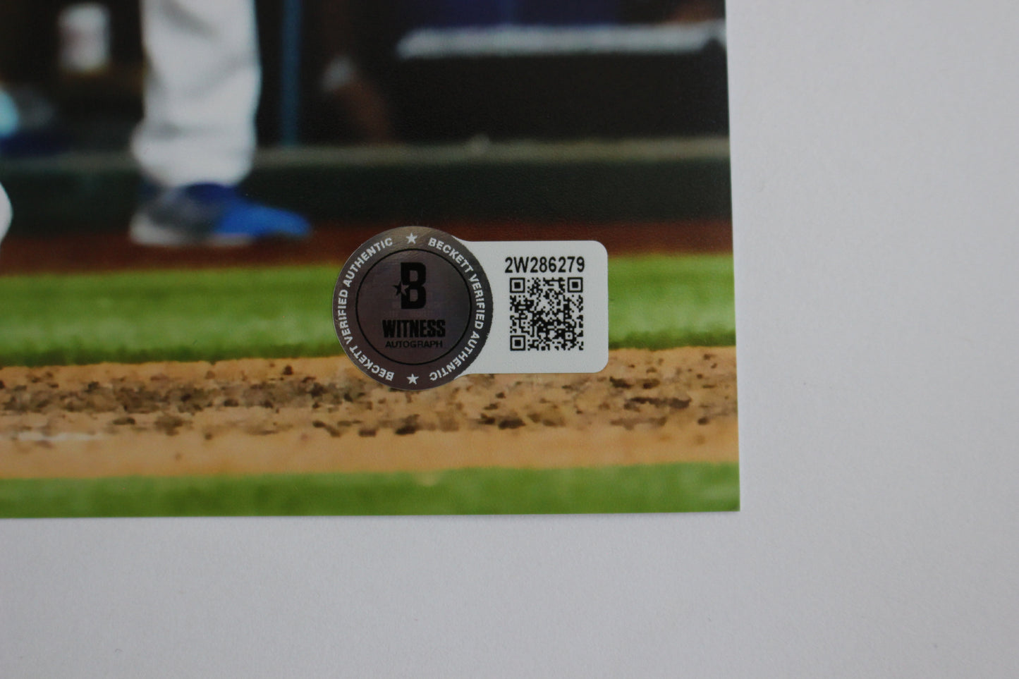 JONAH HEIM TEXAS RANGERS SIGNED 8x10 PHOTO Home Run Swing BAS