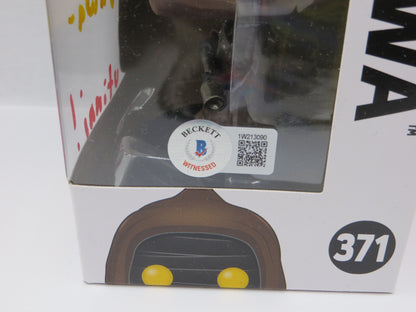SUSANNA MALAAK SIGNED FUNKO POP JAWA STAR WARS w/Jawa & utinni! BECKETT