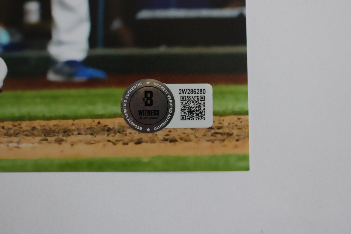 JONAH HEIM TEXAS RANGERS SIGNED 8x10 PHOTO Home Run Swing BAS