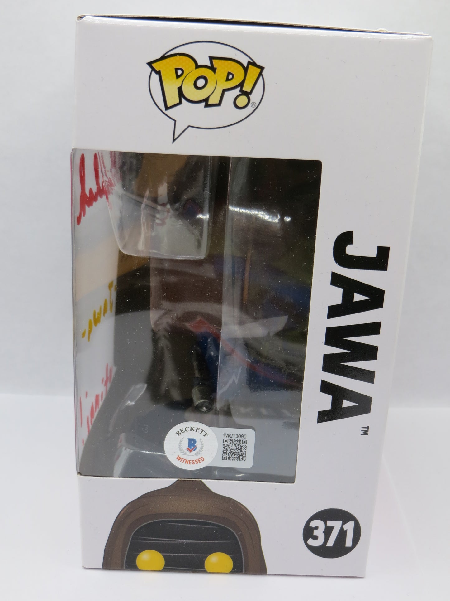 SUSANNA MALAAK SIGNED FUNKO POP JAWA STAR WARS w/Jawa & utinni! BECKETT