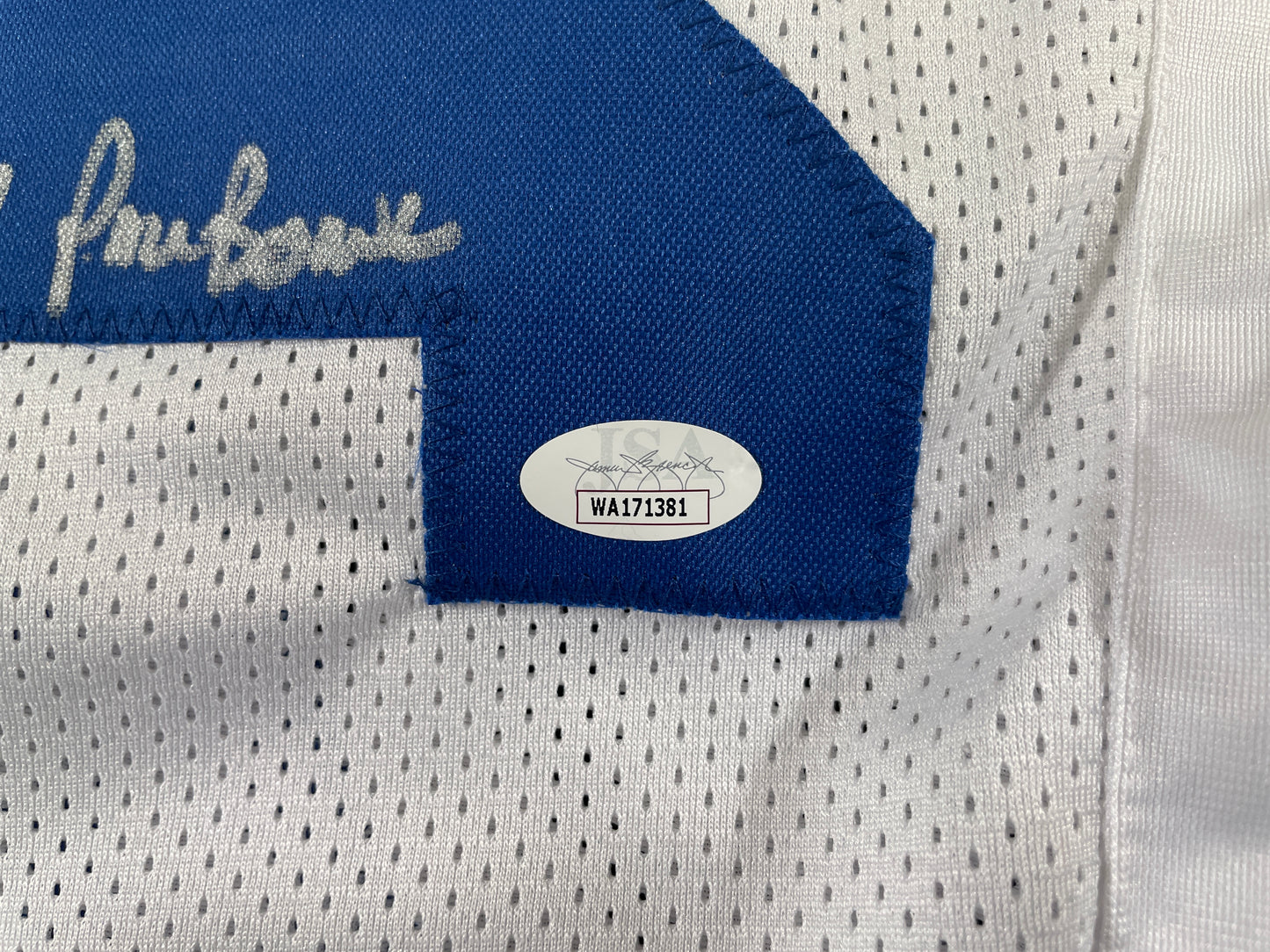 JOHN NILAND DALLAS COWBOYS SIGNED JERSEY Iowa Hawkeyes w/INSCs JSA COA