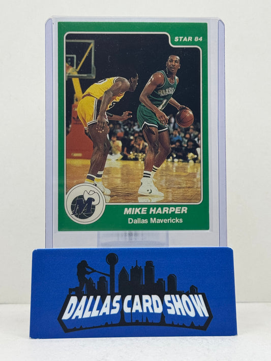 1984 Star Derek "Mike" Harper #6 Basketball Card