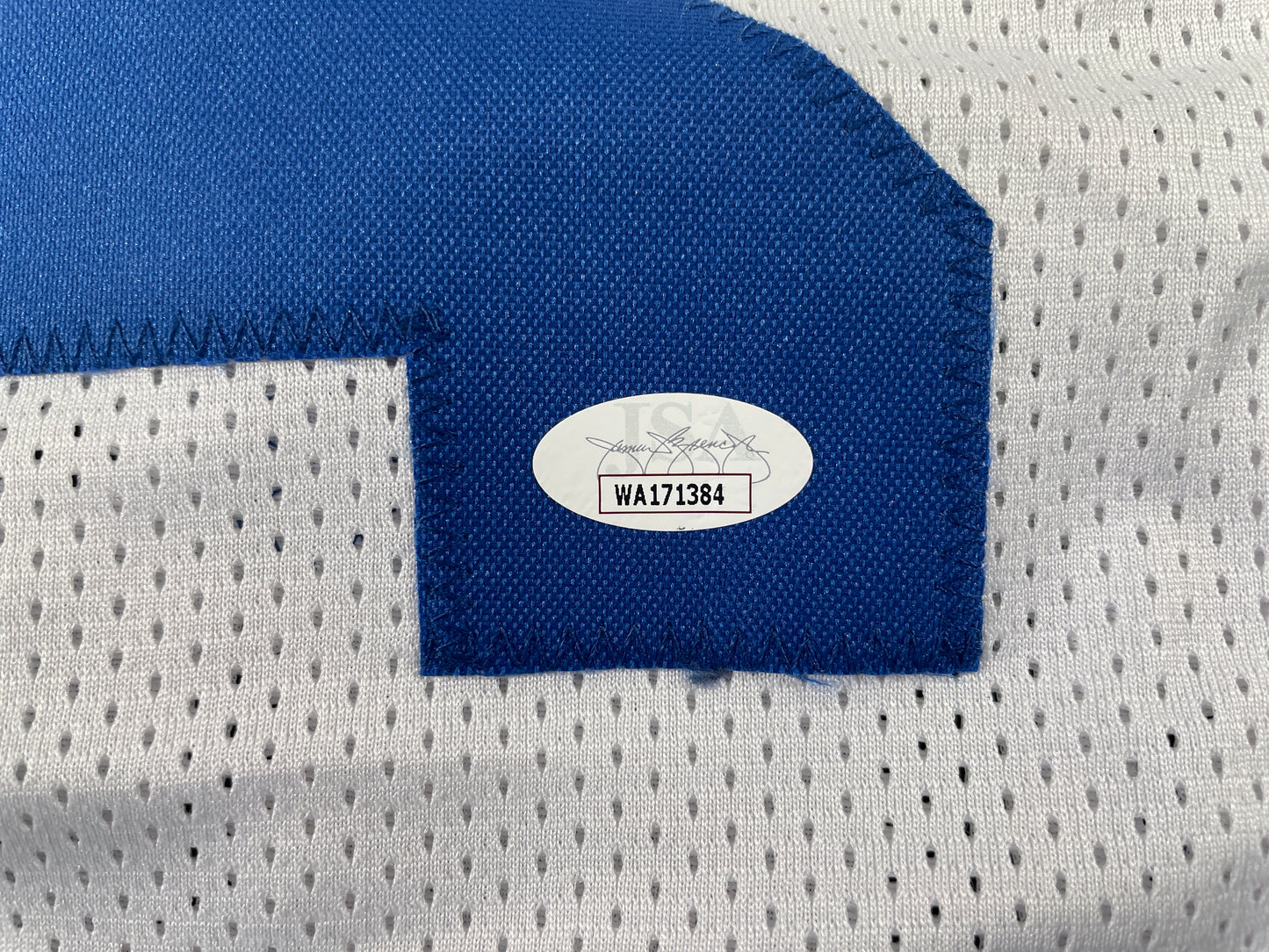 JOHN NILAND DALLAS COWBOYS SIGNED JERSEY Iowa Hawkeyes w/INSCs JSA COA