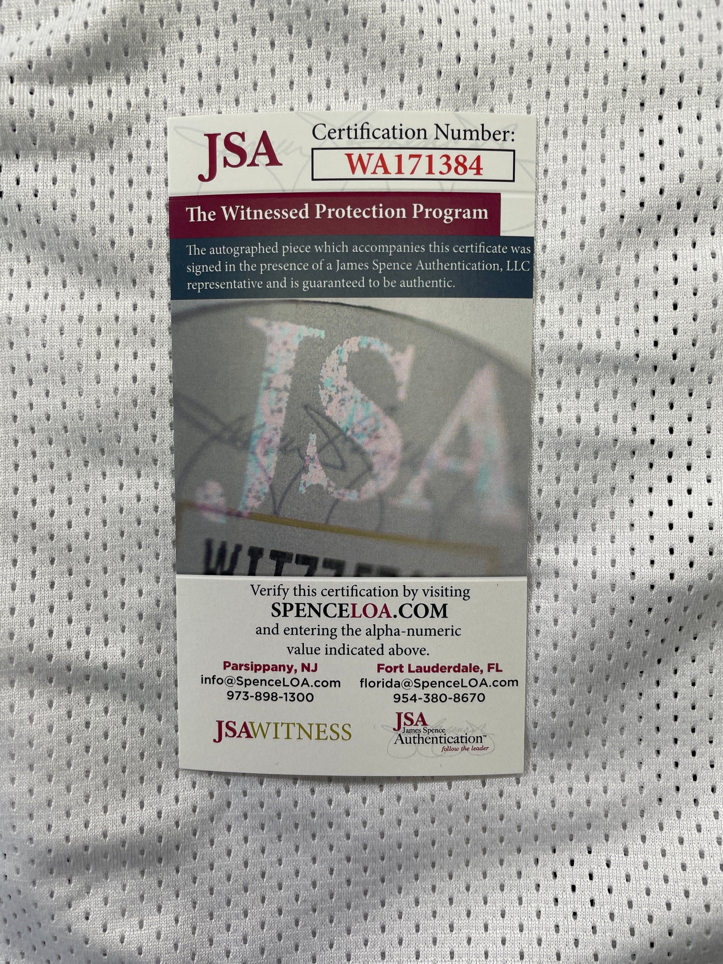 JOHN NILAND DALLAS COWBOYS SIGNED JERSEY Iowa Hawkeyes w/INSCs JSA COA