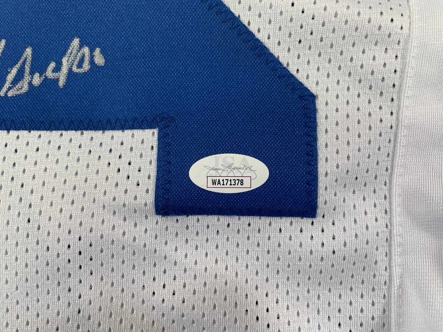 JOHN NILAND DALLAS COWBOYS SIGNED JERSEY Iowa Hawkeyes w/INSCs JSA COA