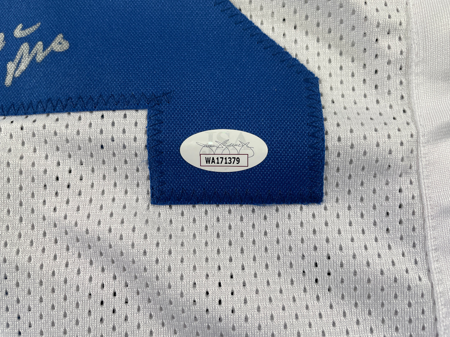 JOHN NILAND DALLAS COWBOYS SIGNED JERSEY Iowa Hawkeyes w/INSCs JSA COA