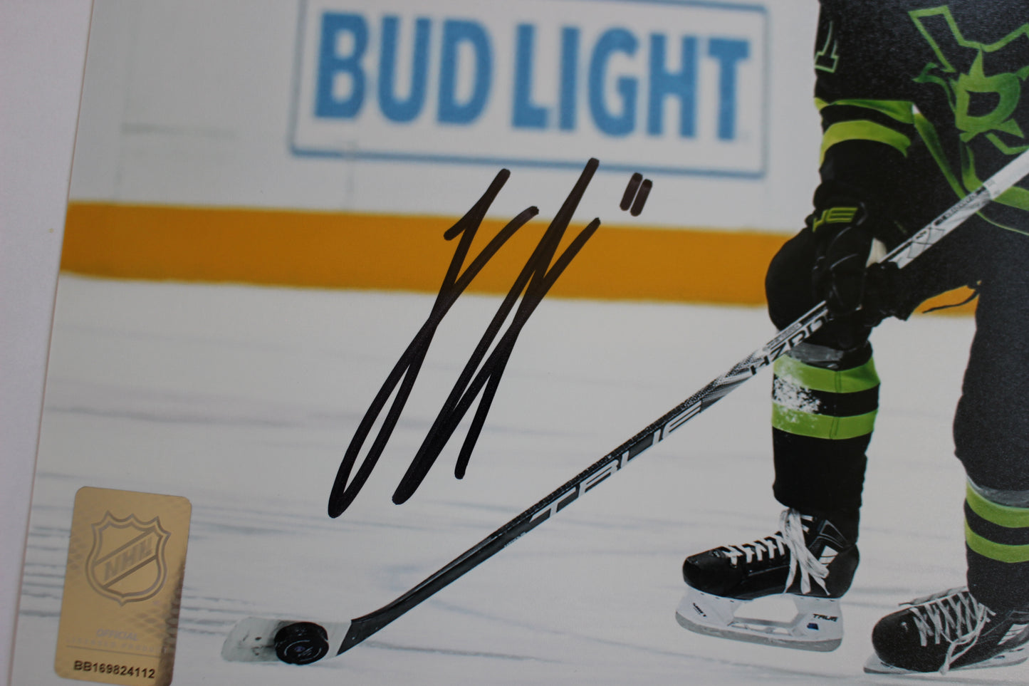 LOGAN STANKOVEN DALLAS STARS SIGNED 8x10 PHOTO Carolina Hurricanes BAS