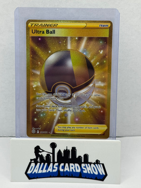 2022 Pokemon - Ultra Ball (Secret Rare) - 186/172 Brilliant Stars