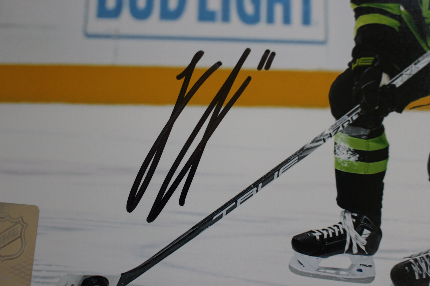 LOGAN STANKOVEN DALLAS STARS SIGNED 8x10 PHOTO Carolina Hurricanes BAS