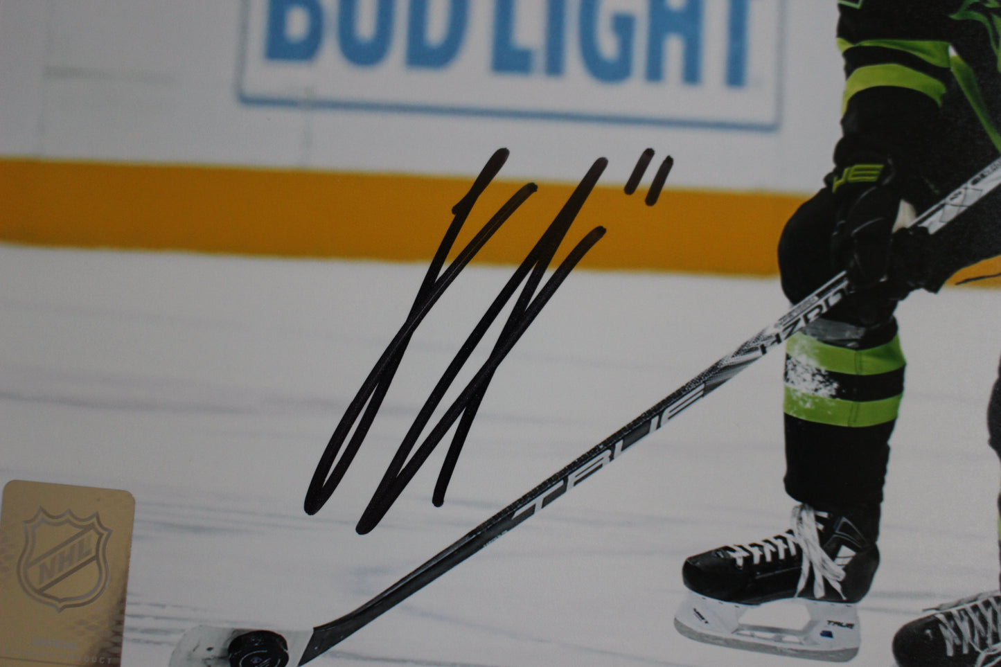 LOGAN STANKOVEN DALLAS STARS SIGNED 8x10 PHOTO Carolina Hurricanes BAS