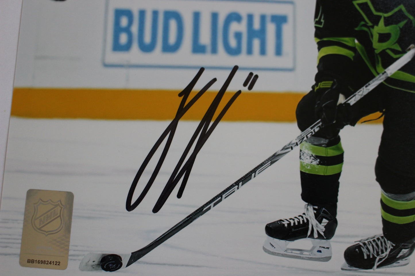 LOGAN STANKOVEN DALLAS STARS SIGNED 8x10 PHOTO Carolina Hurricanes BAS