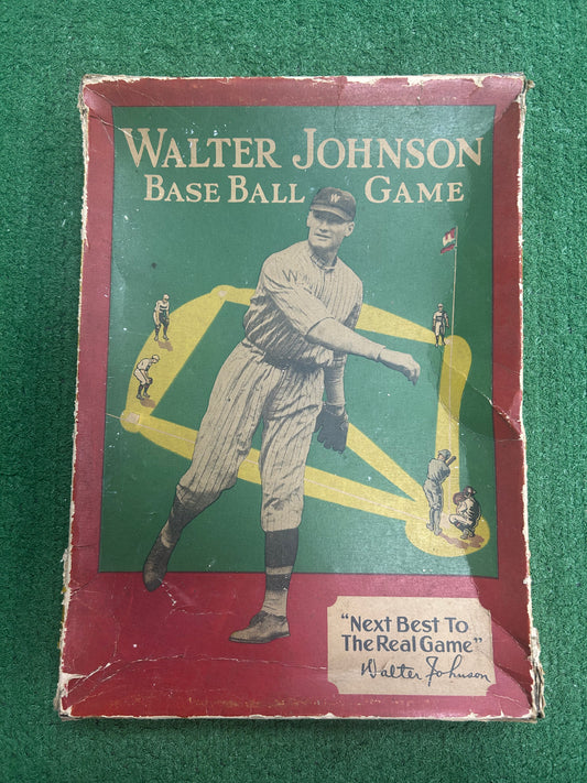 1920s Walter Johnson Baseball Game Complete Board Game
