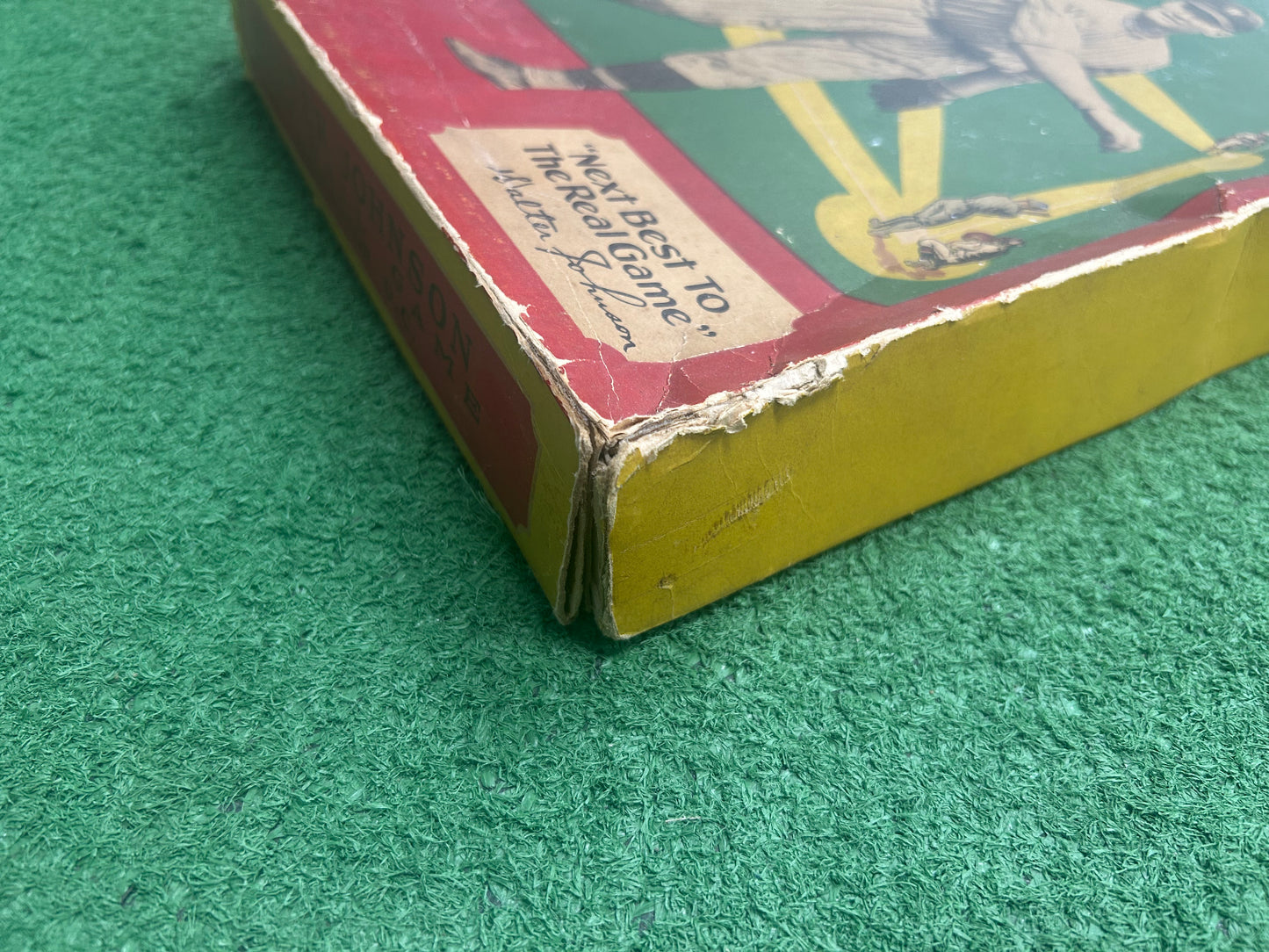 1920s Walter Johnson Baseball Game Complete Board Game