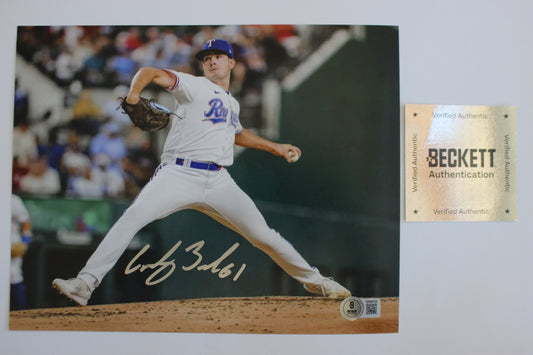 CODY BRADFORD TEXAS RANGERS SIGNED 8x10 PHOTO Baylor Bears BAS