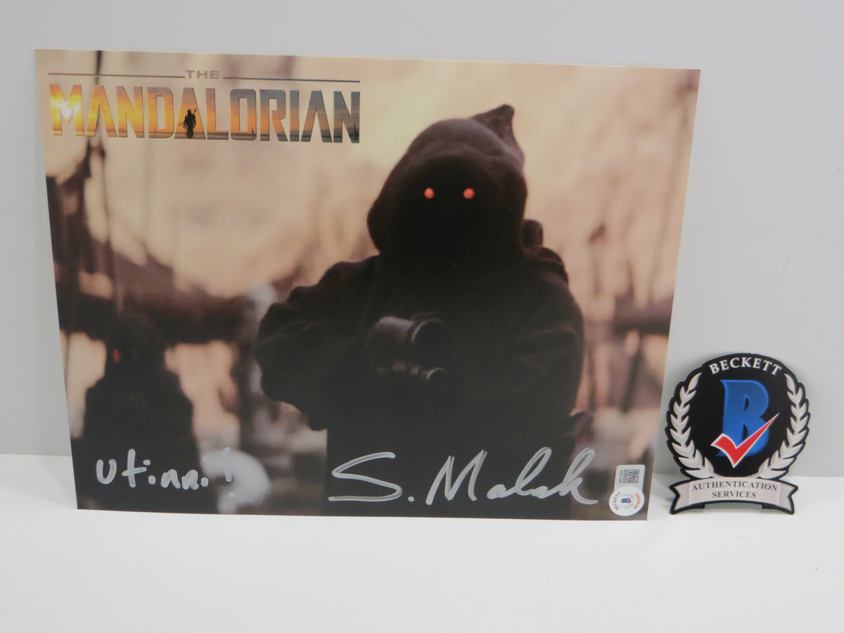 SUSANNA MALAAK SIGNED STAR WARS JAWA 8x10 w/Utinni BAS COA