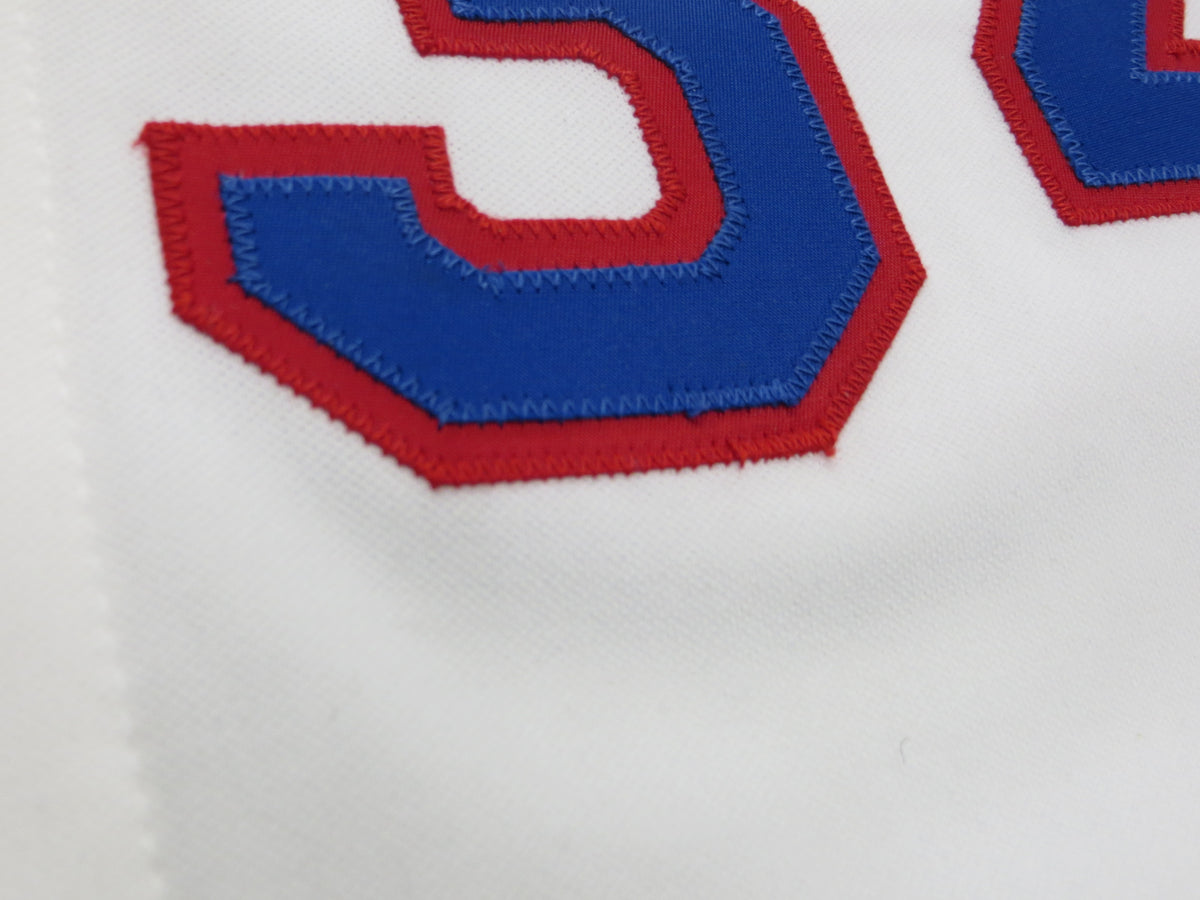 NOLAN RYAN SIGNED TEXAS RANGERS 1990 Game Model RAWLINGS JERSEY JSA