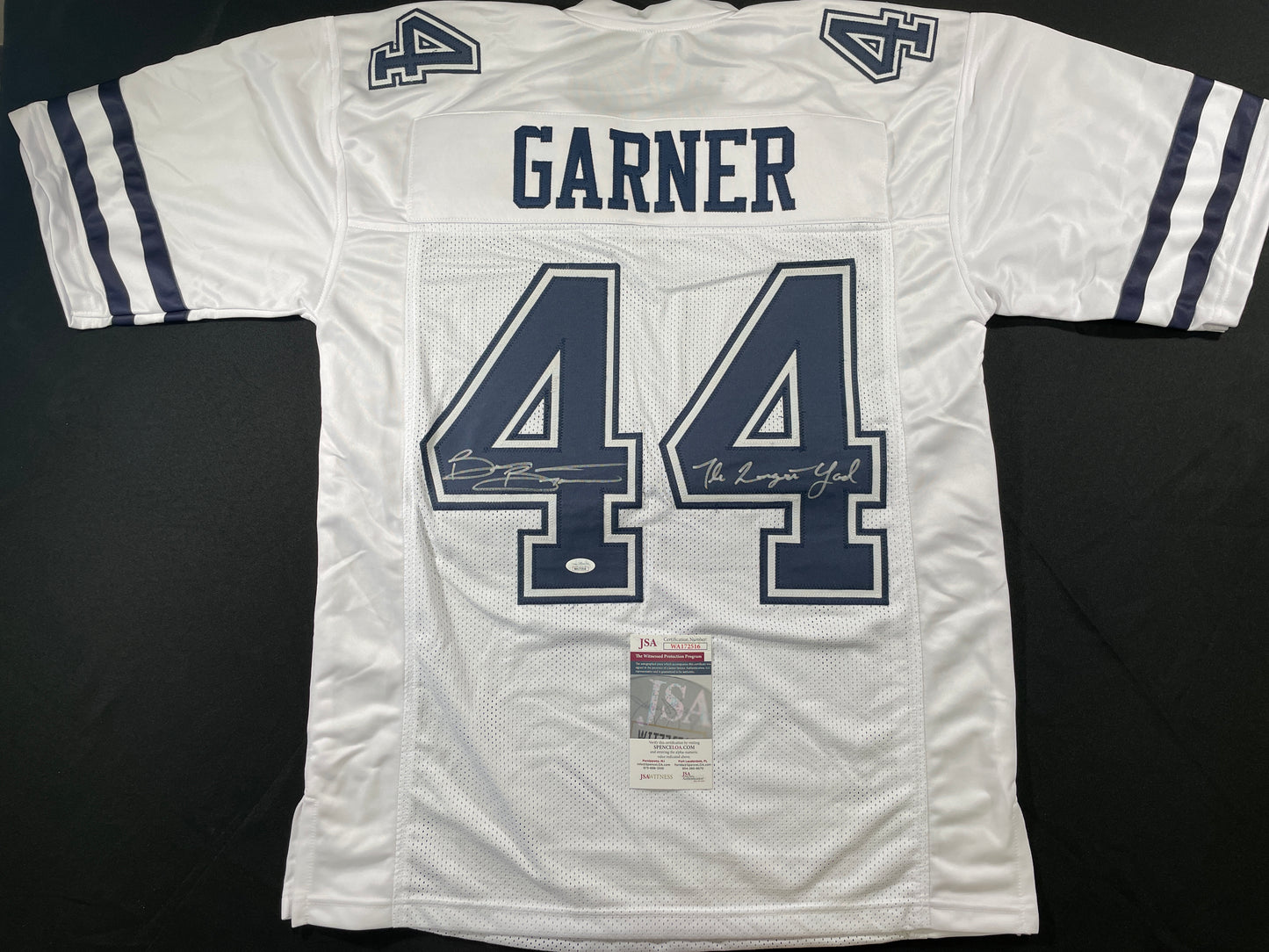 BRIAN BOSWORTH Oklahoma OU Sooners SIGNED The Longest Yard JERSEY w/INSC JSA