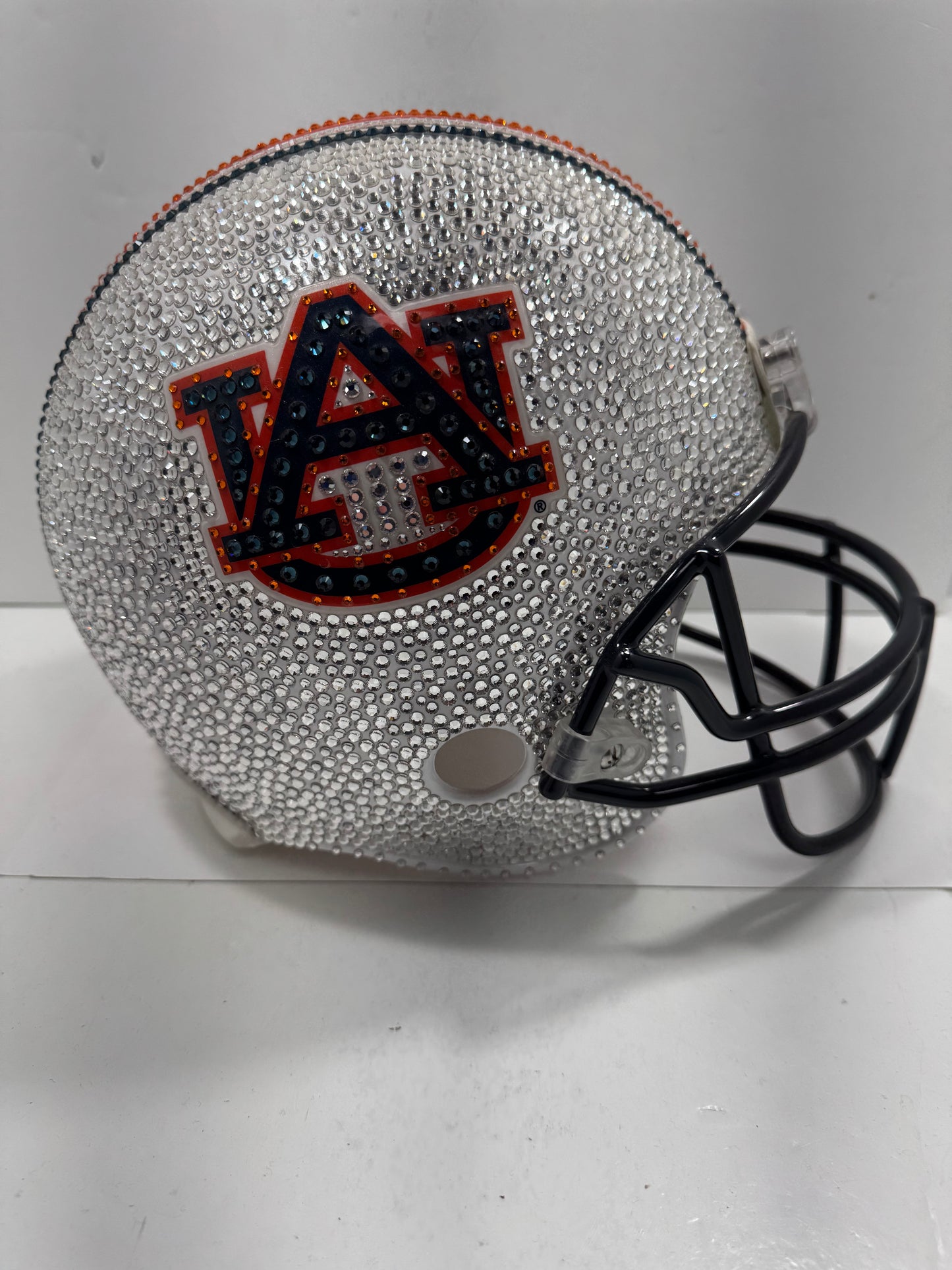 AUBURN TIGERS Swarovski Crystals Full Size Helmet