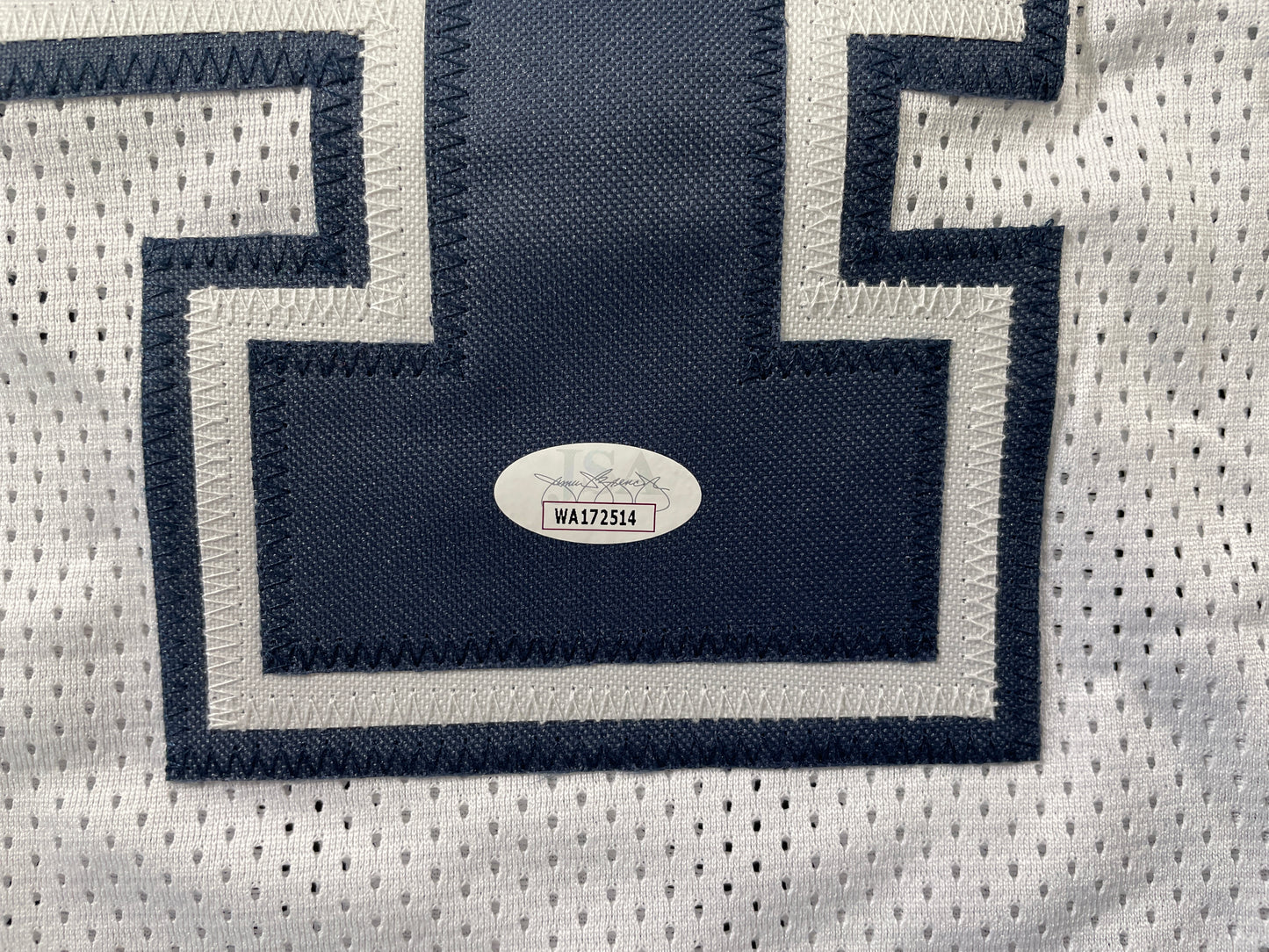 BRIAN BOSWORTH Oklahoma OU Sooners SIGNED The Longest Yard JERSEY w/INSC JSA