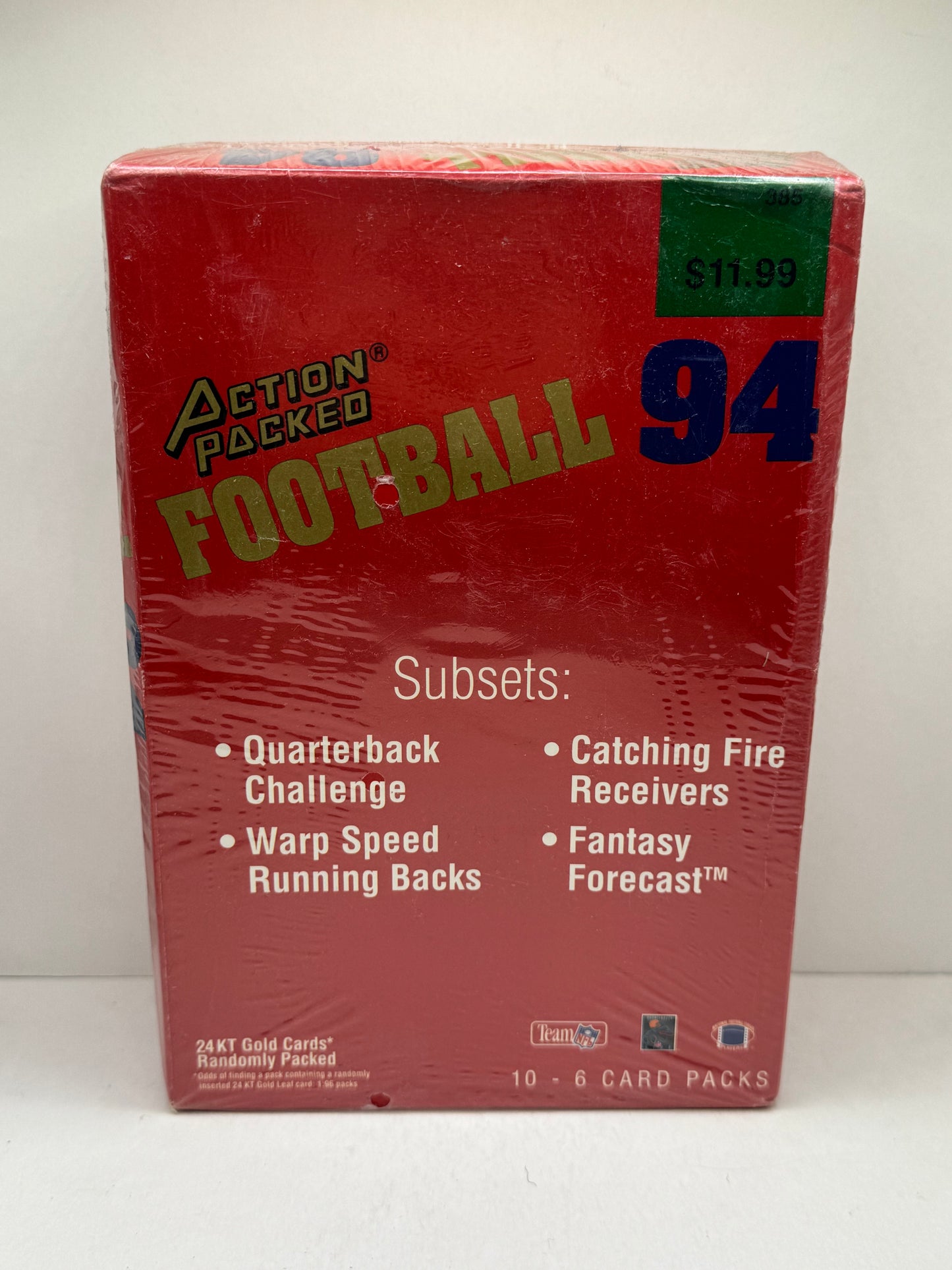 1994 Action Packed Football Box