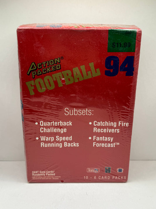 1994 Action Packed Football Box
