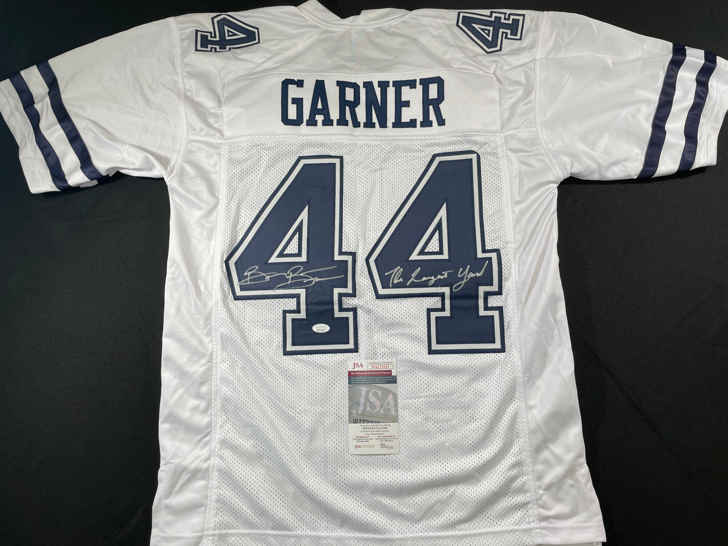 BRIAN BOSWORTH Oklahoma OU Sooners SIGNED The Longest Yard JERSEY w/INSC JSA