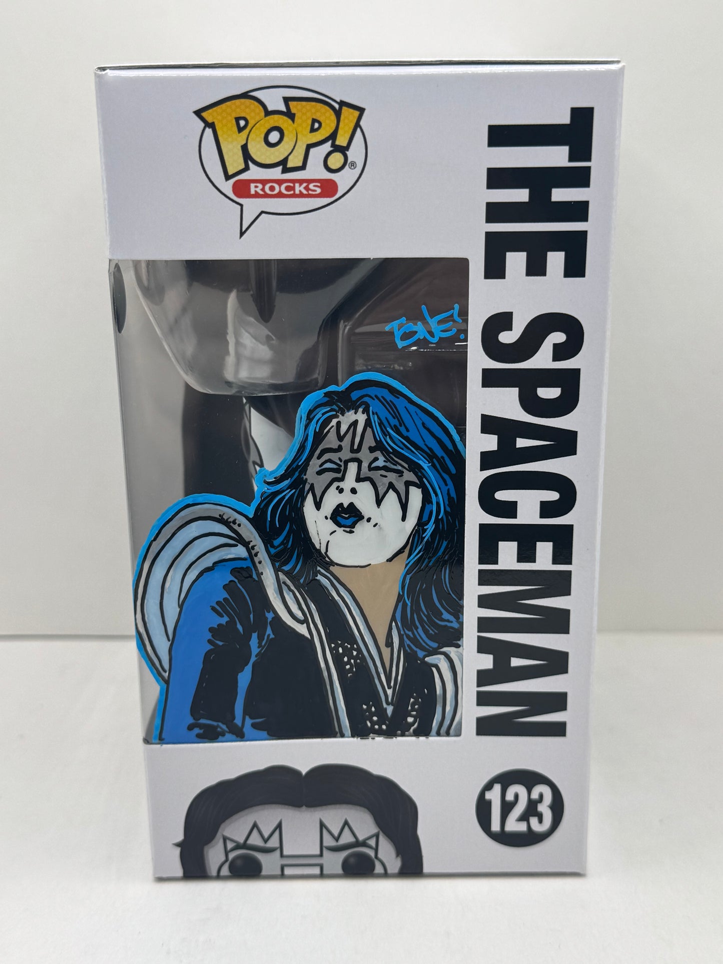 Tone Rodriguez Sketched Kiss Funko Pop 123 "The Spaceman"