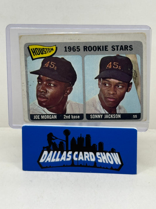 1965 Topps #16 Joe Morgan/Sonny Jackson RC