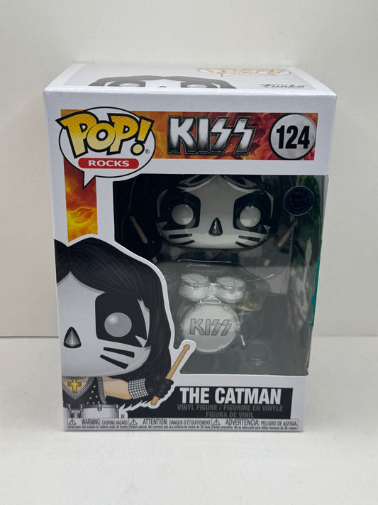 Tone Rodriguez Sketched Kiss Funko Pop 124 "The Catman"