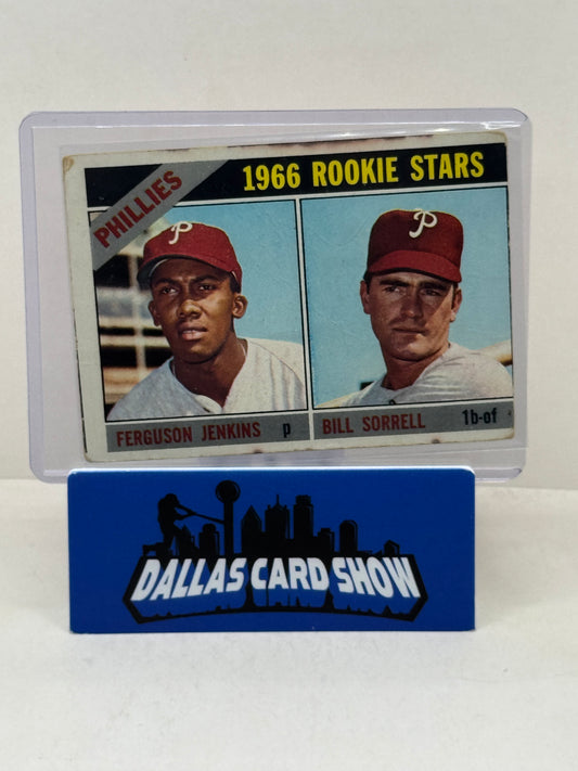 1966 Topps #254 Fergie Jenkins/Bill Sorrell RC