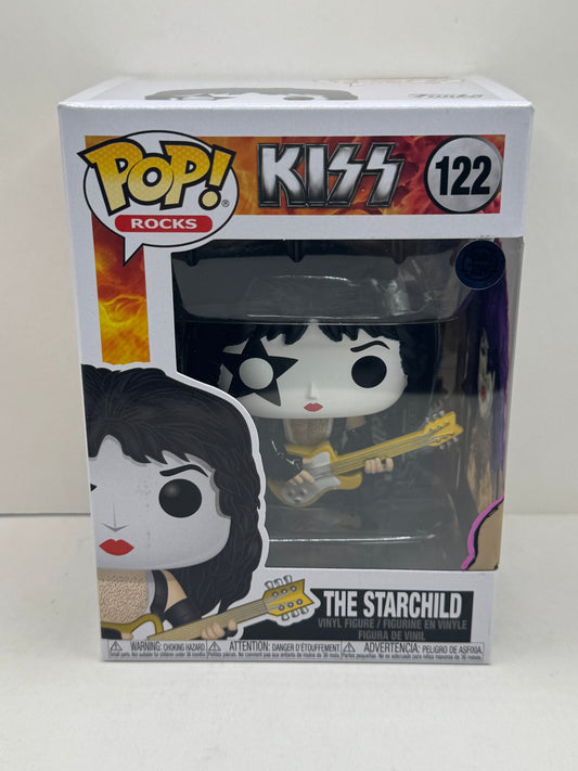 Tone Rodriguez Sketched Kiss Funko Pop 122 "The Starchild"