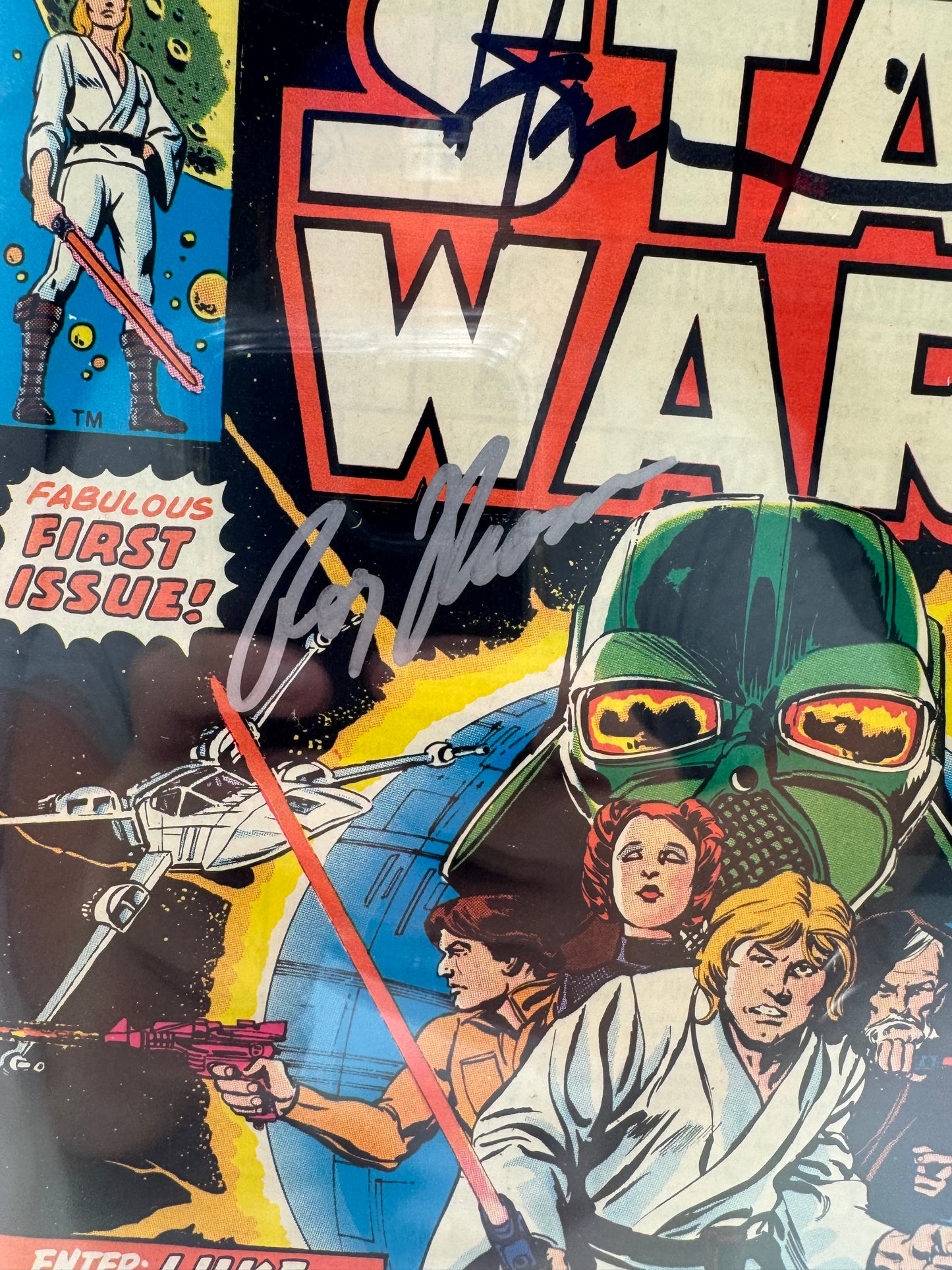 1977 Star Wars #1 Signed By Howard Chaikin and Roy Thomas CBCS 7.5
