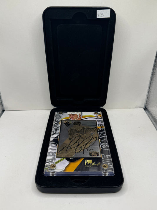 2001 Mario Lemieux Limited-Edition Commemorative The Comeback Plaque
