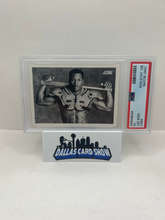 1990 Score Bo Jackson #697 PSA 10