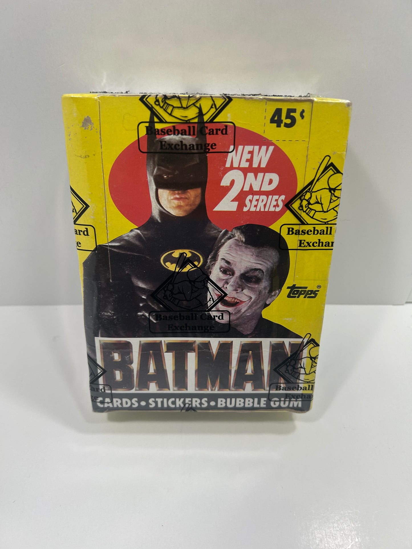 1989 Topps Batman Movie Series 2 Wax Box 36 Factory Sealed Packs BBCE